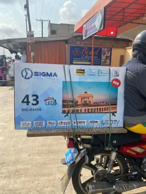 We Do Delivery Sigma 43inches Digital Satellite Tv