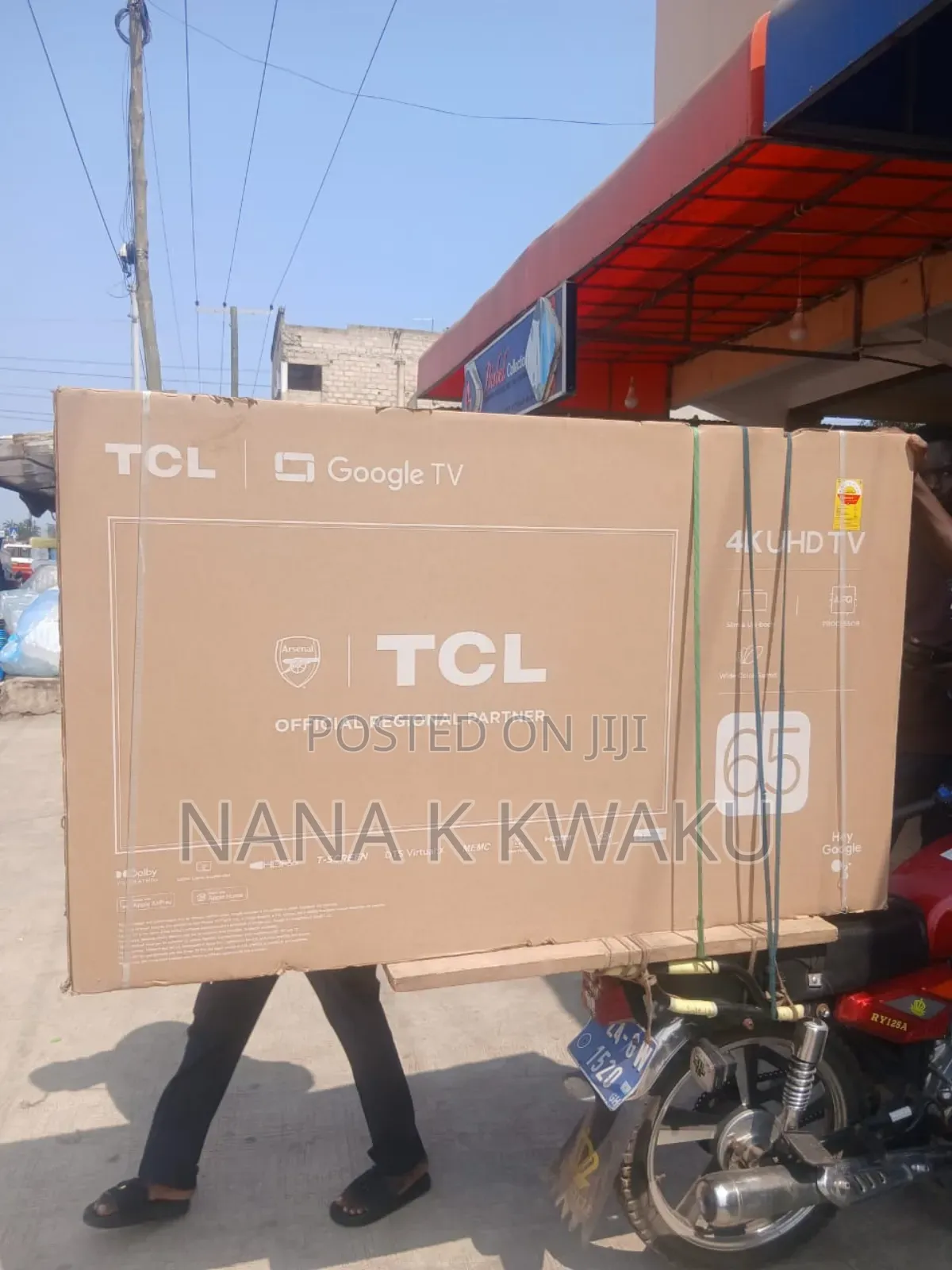 Yes Google Tv-TCL 65inches Uhd Smart Tv