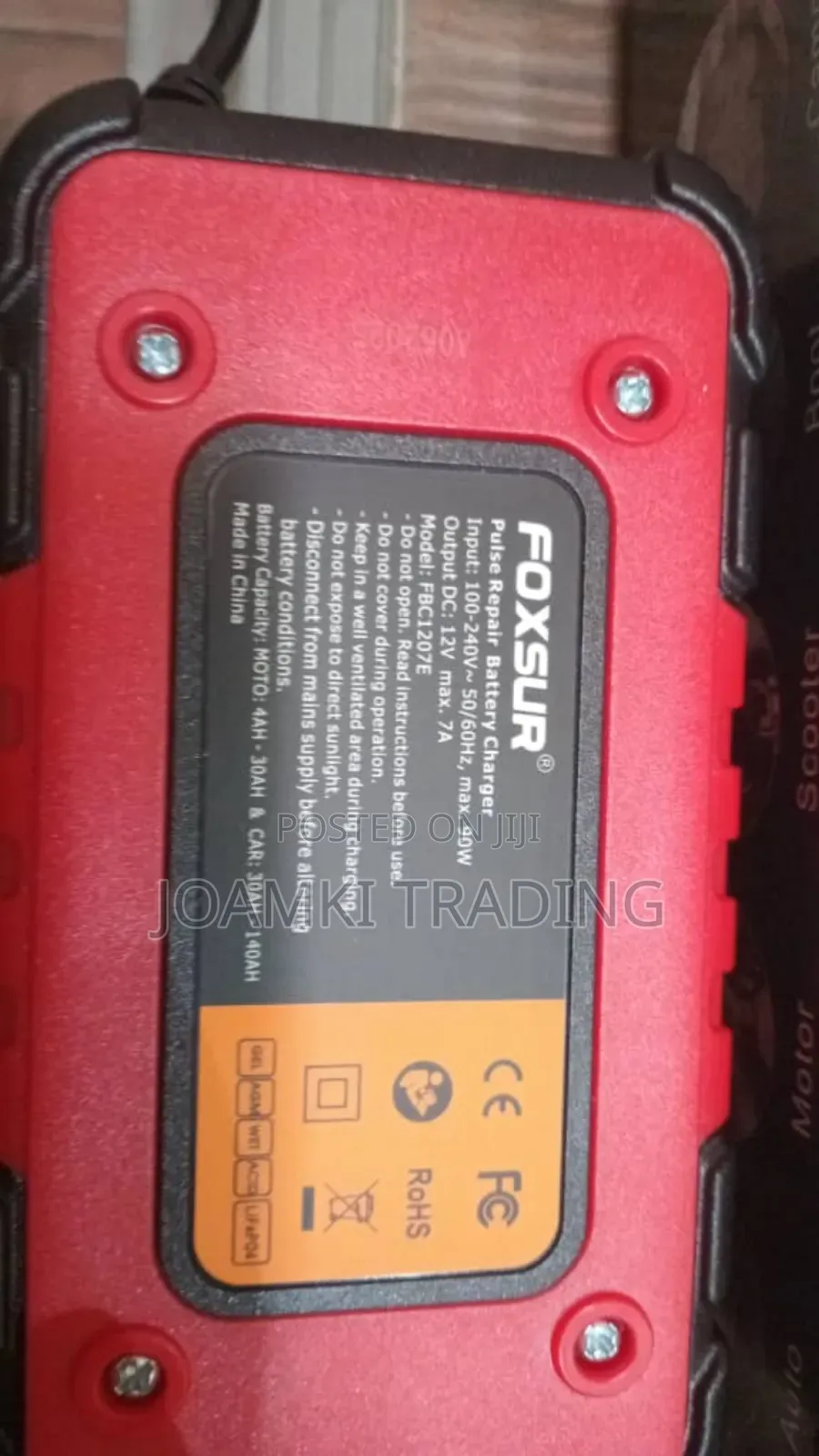 12v7a Car Battery Charger, Smart Battery Charger, Pulse Repair