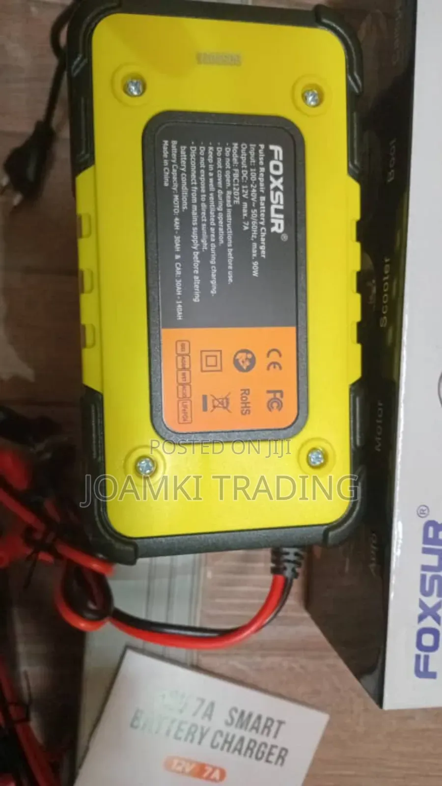 12v7a Car Battery Charger, Smart Battery Charger, Pulse Repair