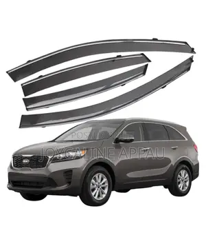 Original Kia Sorento 2013 to 2020 Window Door Visor/Guard Chrome