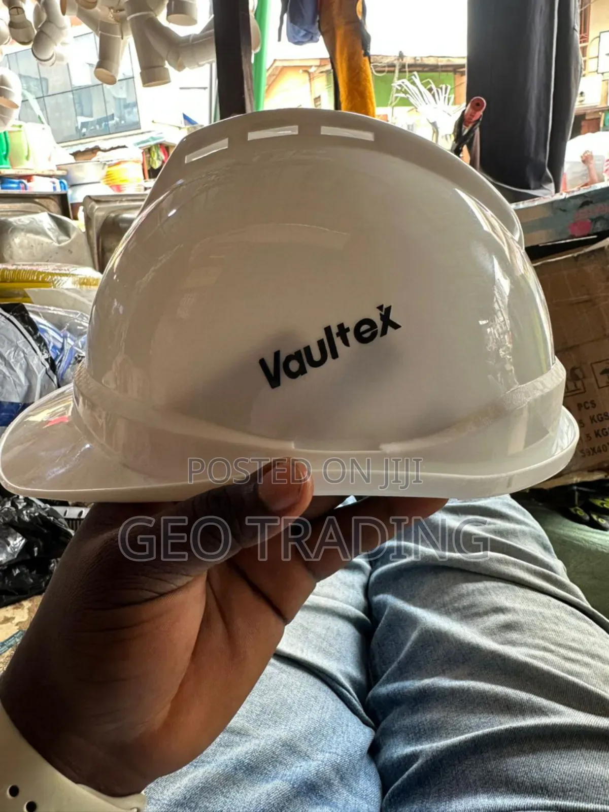 Safety Helmet With Vent