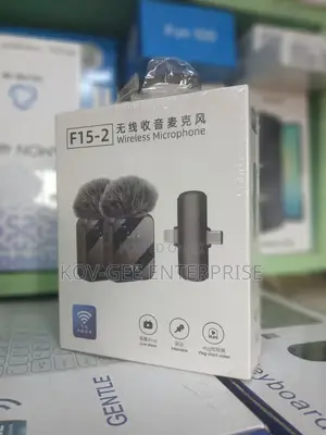 Microphone 2in1 Wireless Lavalier F15-2 Usb Type C + I Phone