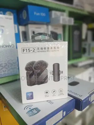 Microphone 2in1 Wireless Lavalier F15-2 Usb Type C + I Phone