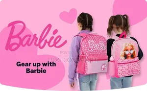 Barbie Wow Pink School Bag