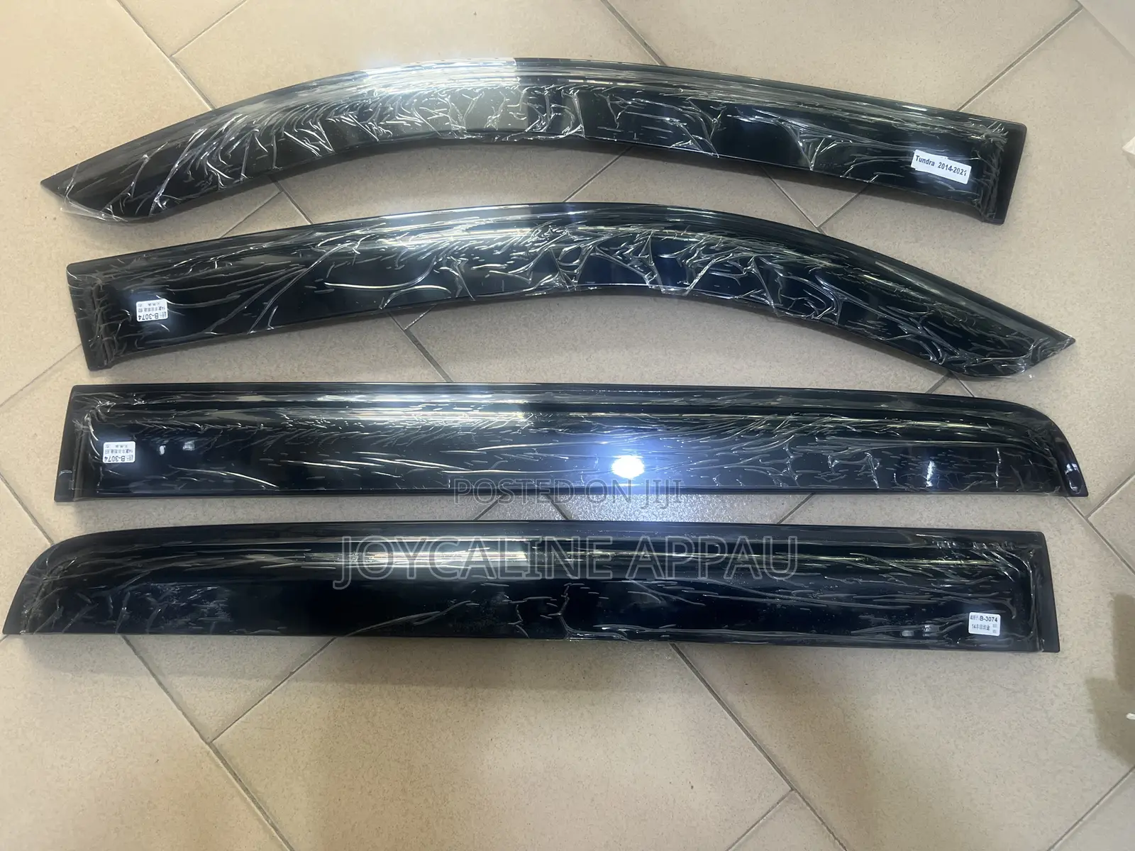 Original Toyota Tundra 2015 to 2025 Window Visor/Rain Guard