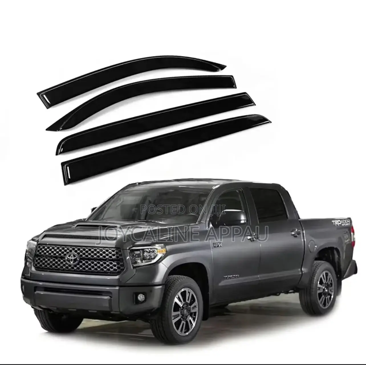Original Toyota Tundra 2015 to 2025 Window Visor/Rain Guard