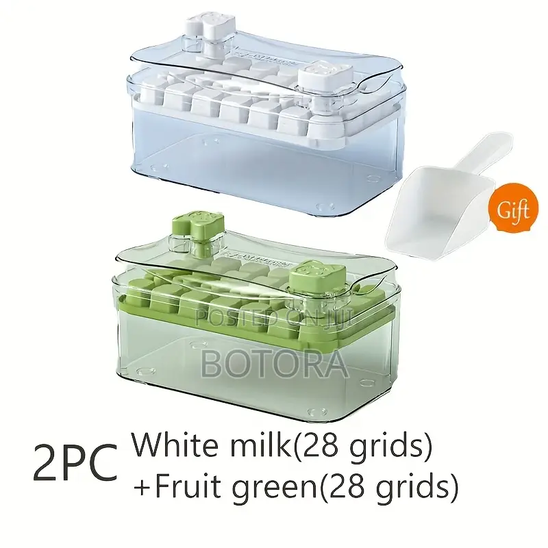 Double-press Ice Cube Tray