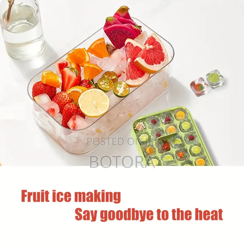 Double-press Ice Cube Tray
