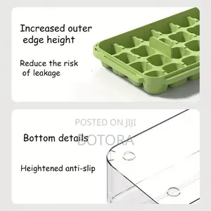 Double-press Ice Cube Tray