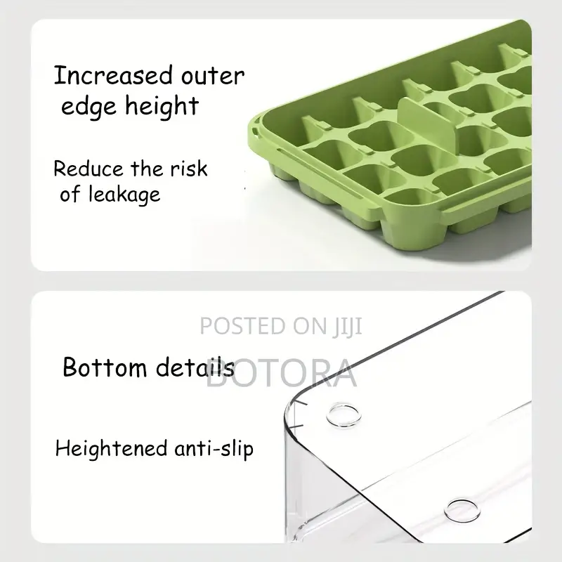 Double-press Ice Cube Tray