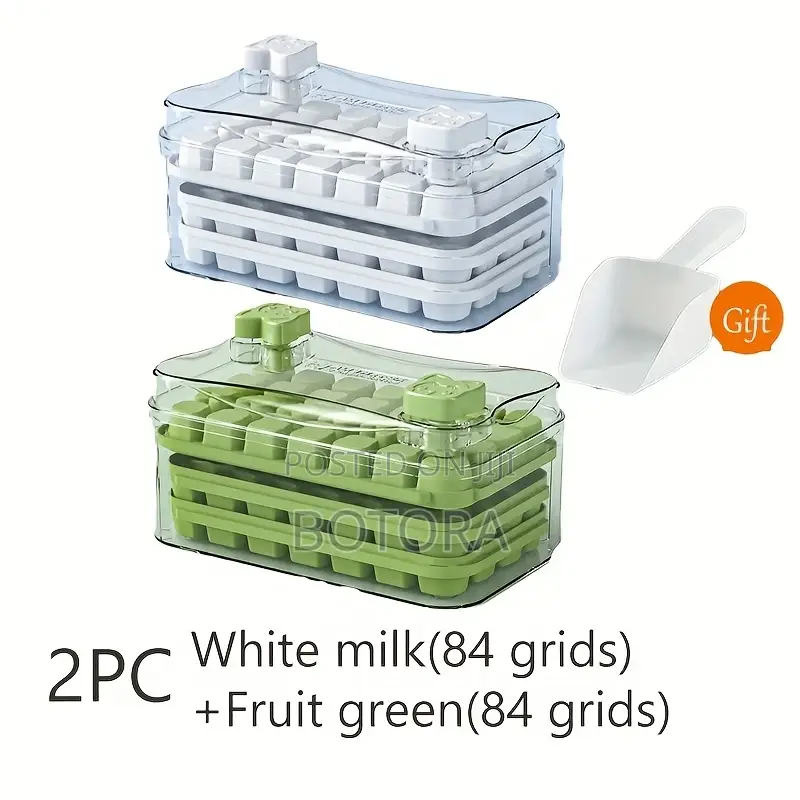 Double-press Ice Cube Tray