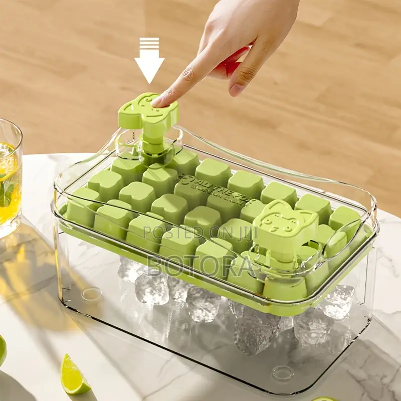 Double-press Ice Cube Tray