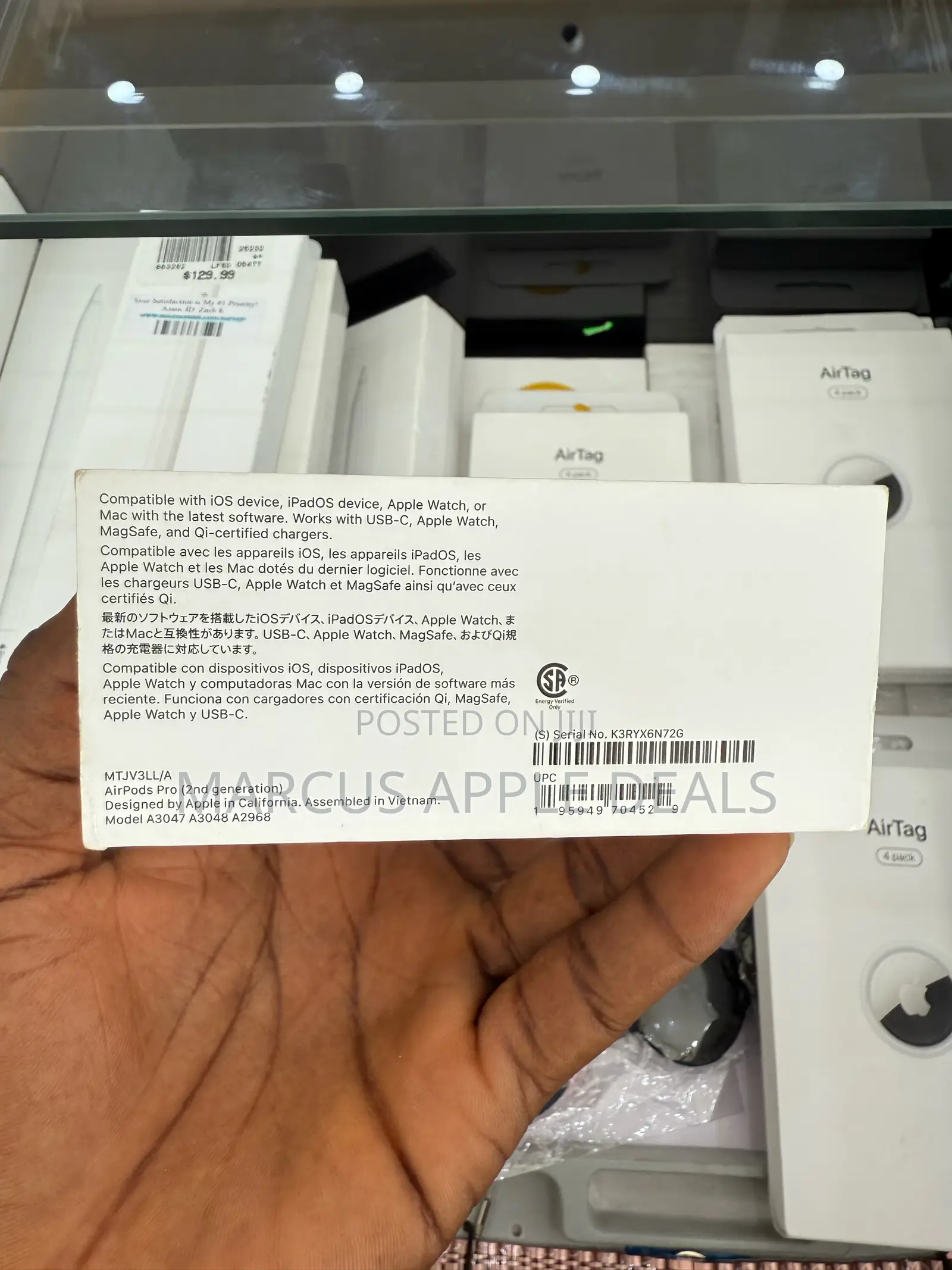 Airpods Pro Gen 2 Usb-C One Year Warranty From Apple
