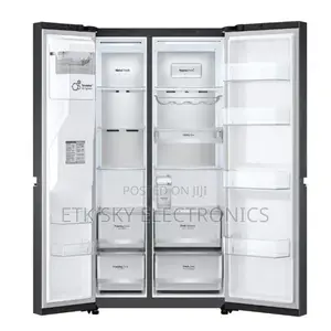 Lg Gc-Gc-L257klkw 674l Silver Color Water Dispenser French Door Fridge