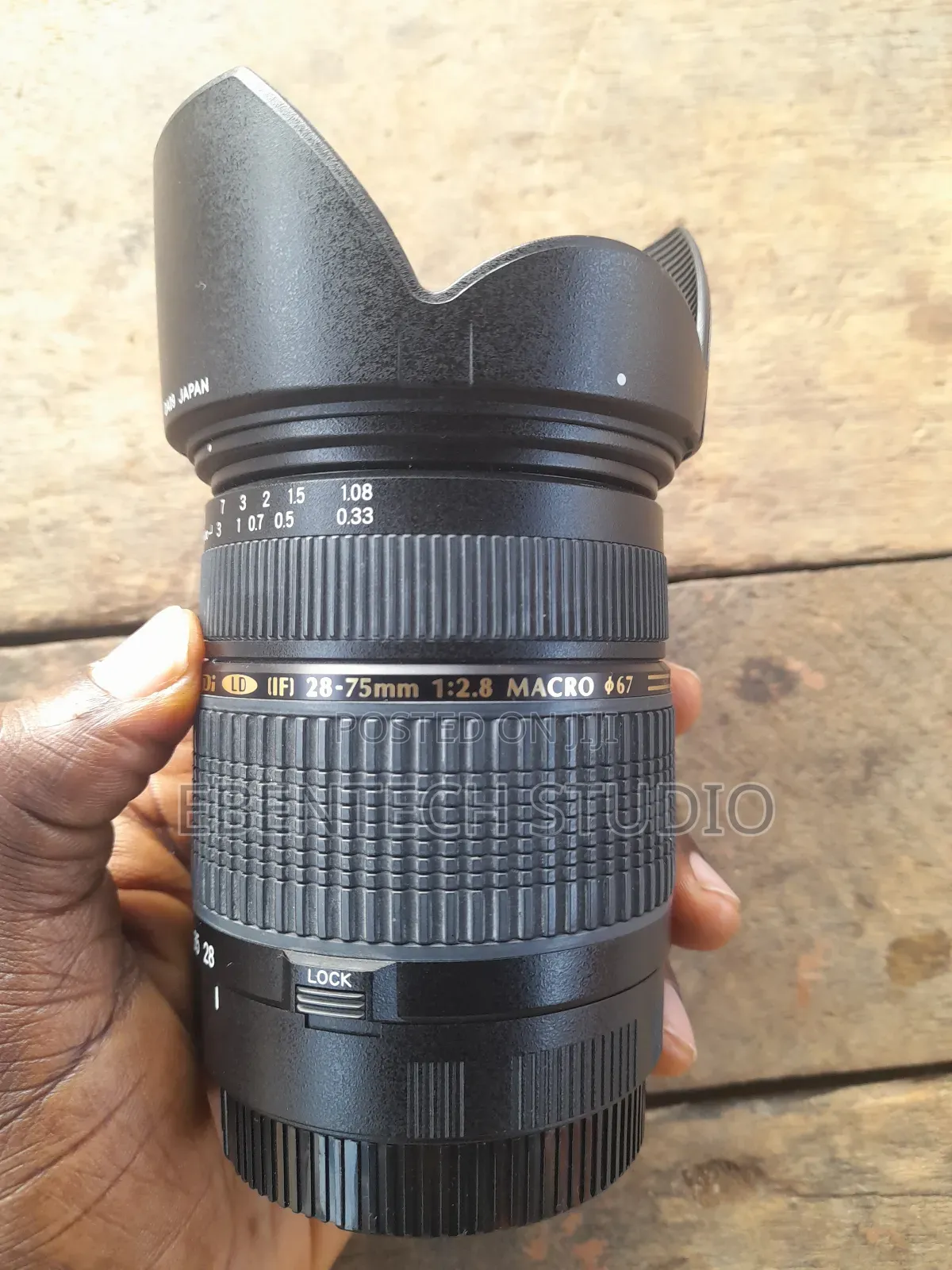28-75mm Zoom F2.8 Wide Lens Tamron