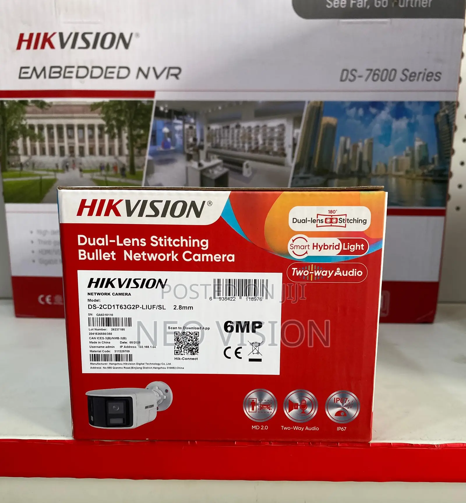 Hikvision 6mp Smart Hybrid Bullet