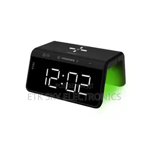 Multi-Function Led Alarm Clock With 10w Wireless Charger