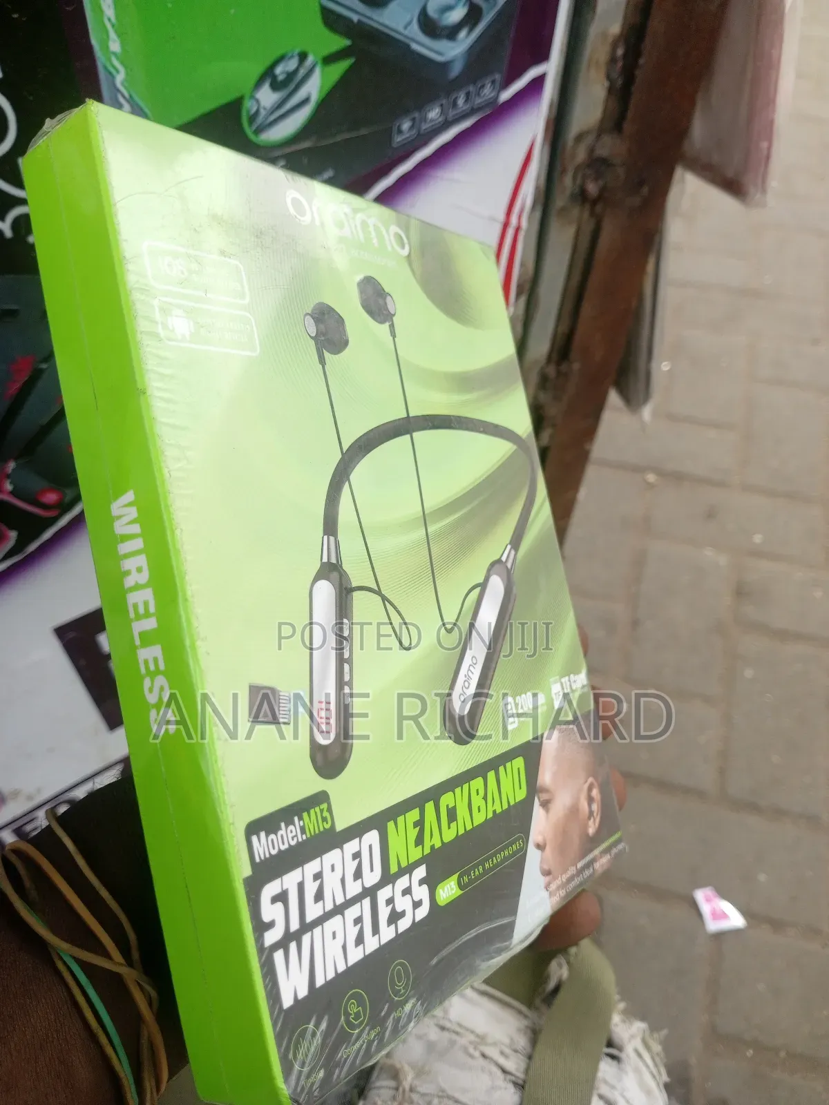 Oraimo Neck Bluetooth in Kasoa - Headphones, Anane Richard | Jiji.com.gh