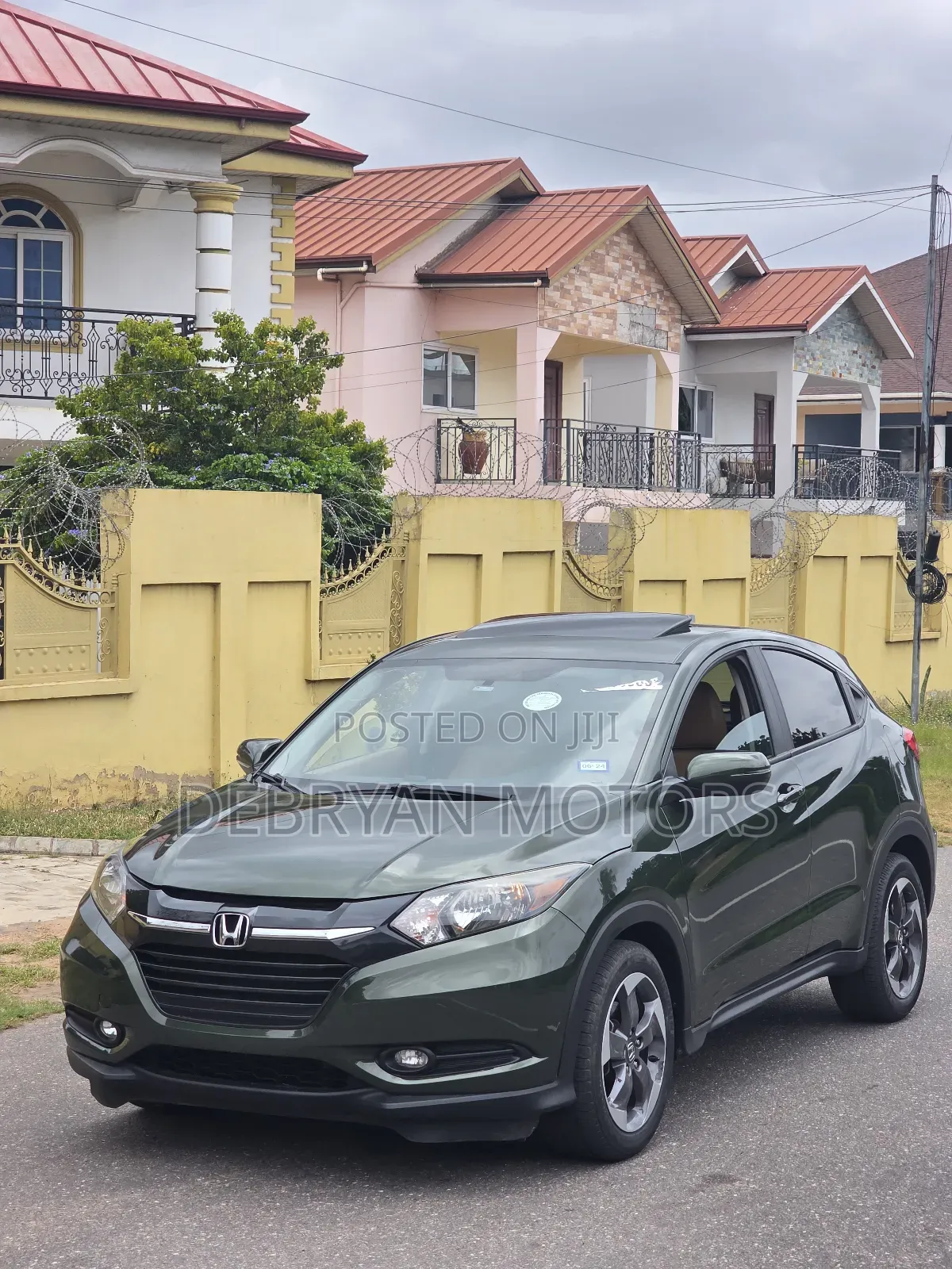 Honda HR-V EX-L w/Navigation AWD 2018 Green
