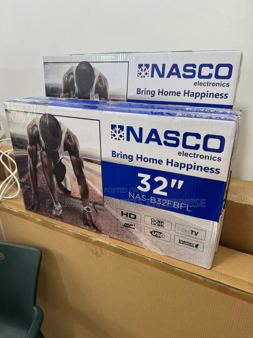 Nasco 32 Inches Digital Sattellite Flat Fhd Television Nas-b32fbfl