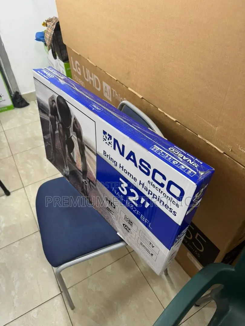 Nasco 32" Digital Satellite Fhd Television Nas-b32fbfl