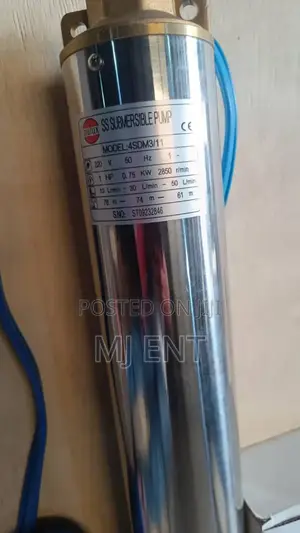 Borehole Deep Well Pump 2hp, 1.5hp