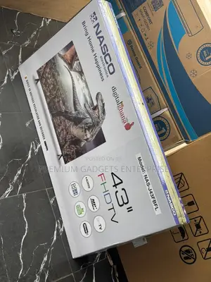 Nasco 43" Full Hd 1080p, Hdmi, Usb, Digital Sattelite Tv Nas-j43fbfl
