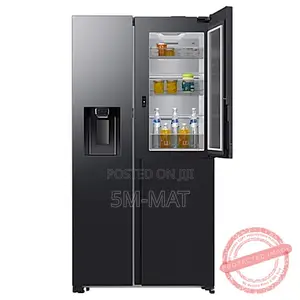 Samsung 627ltrs Side by Side Refrigerator Rs80f65g4fgh
