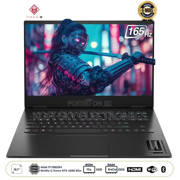 New Laptop HP Omen 17 16GB Intel Core I7 SSD 1T