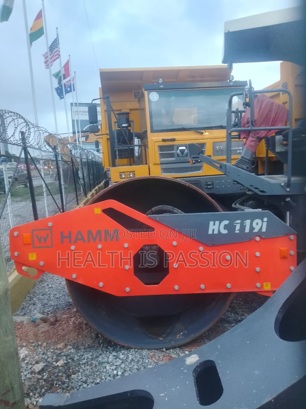 Home Used Hamm Road Construction Compactor Readily for Sale
