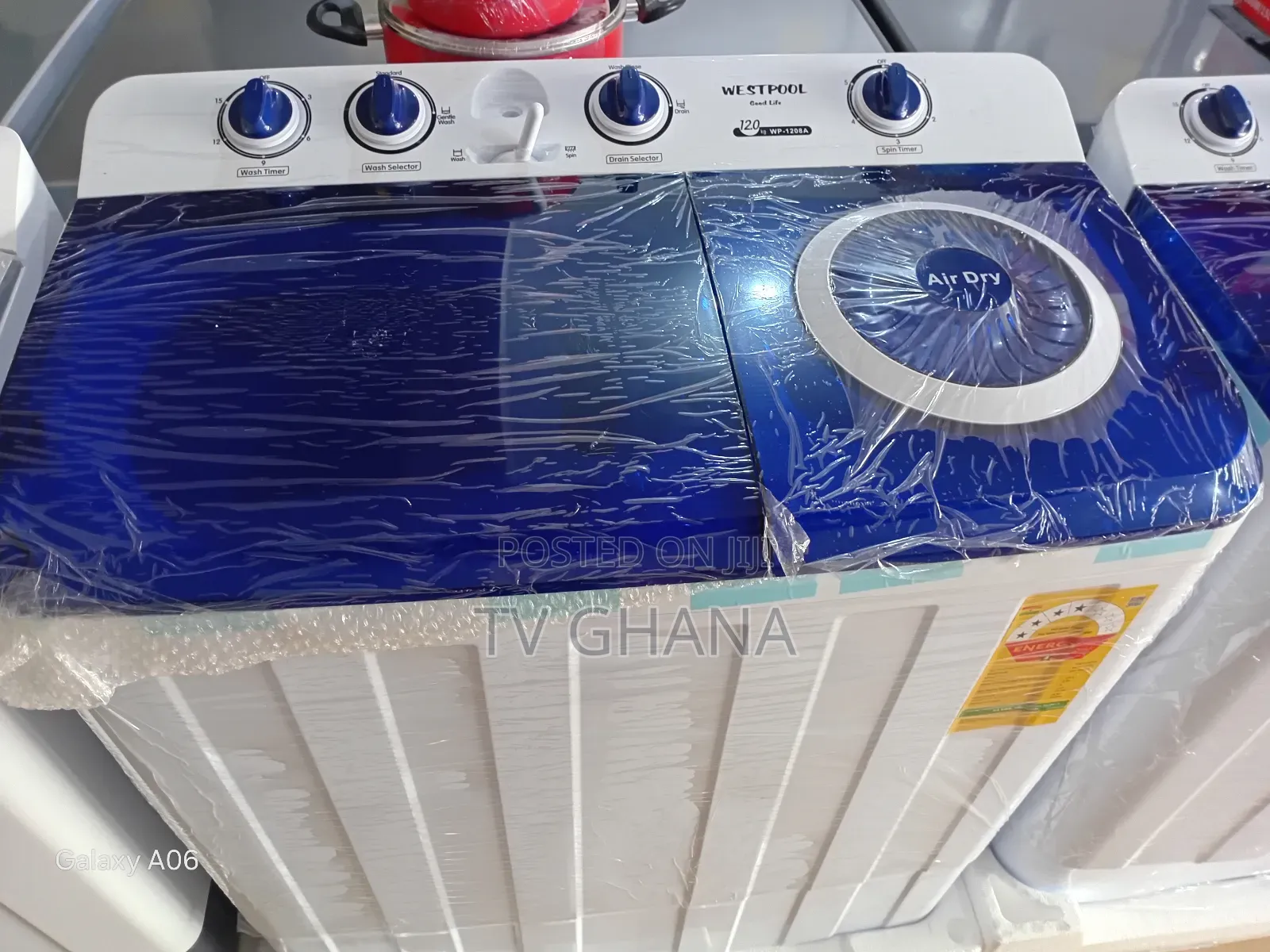 Westpool 12kg Washing Machine – Big Load, Less Stress