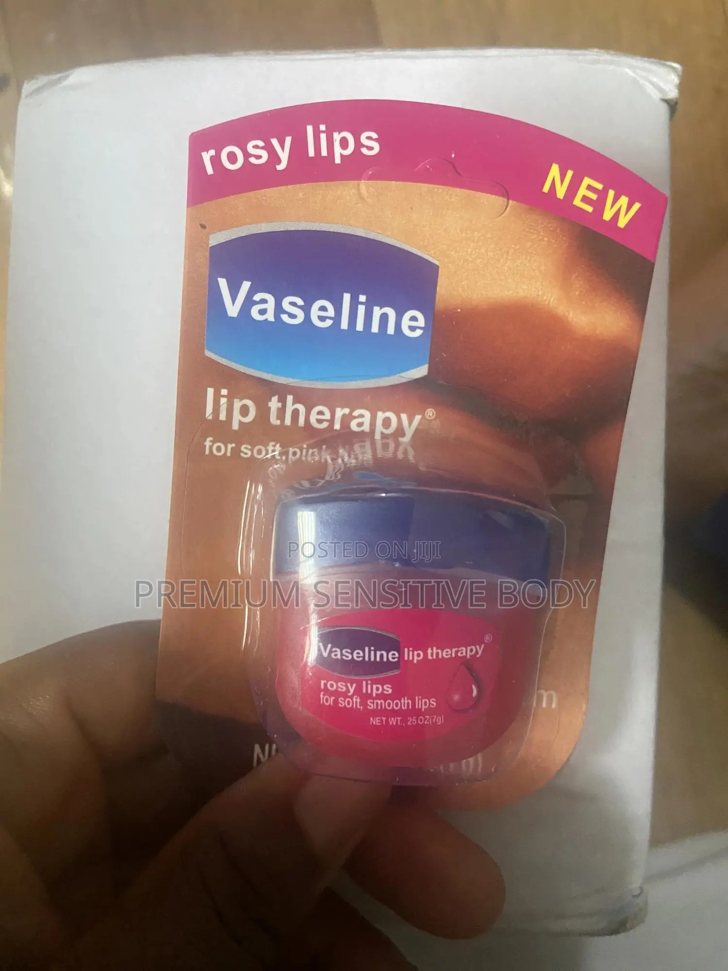 Pure Vaseline Lip Balm 24 Pieces