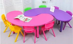 Kids Study Table Half Moon Only Agrv65u