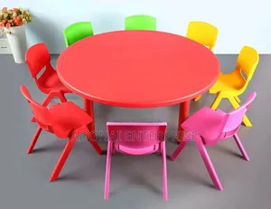 Kids Study Table Round Shape Ubg65v