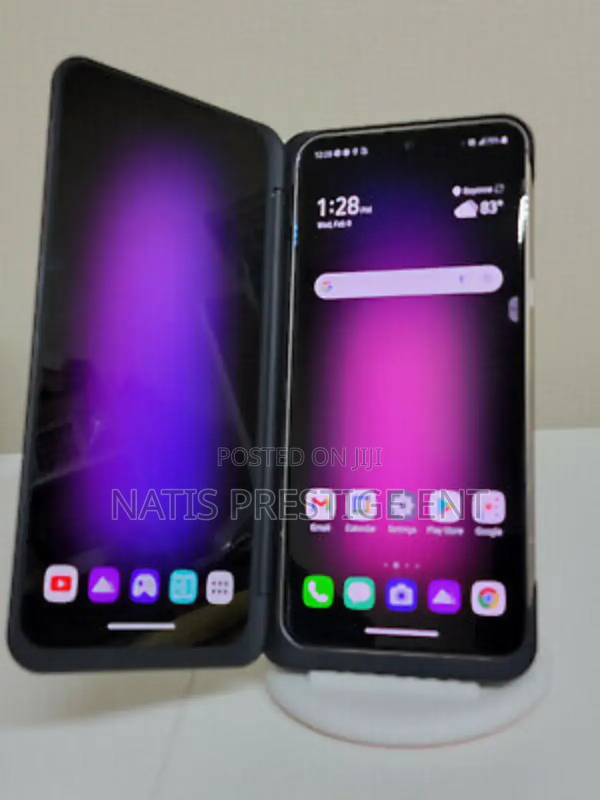 New LG V60 ThinQ 5G UW 128 GB Black