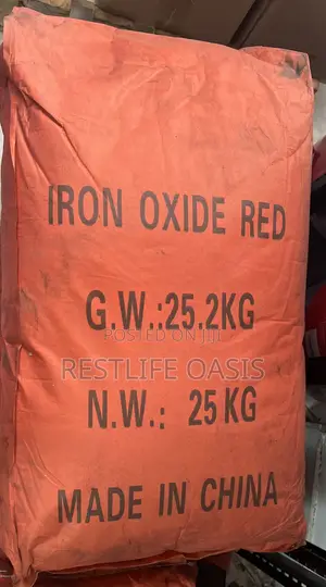 Iron Oxide Red 25kg Stamp Concrete