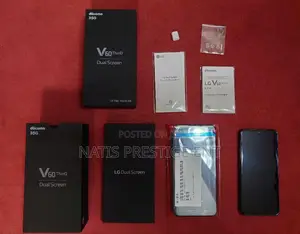 New LG V60 ThinQ 5G 128 GB Black