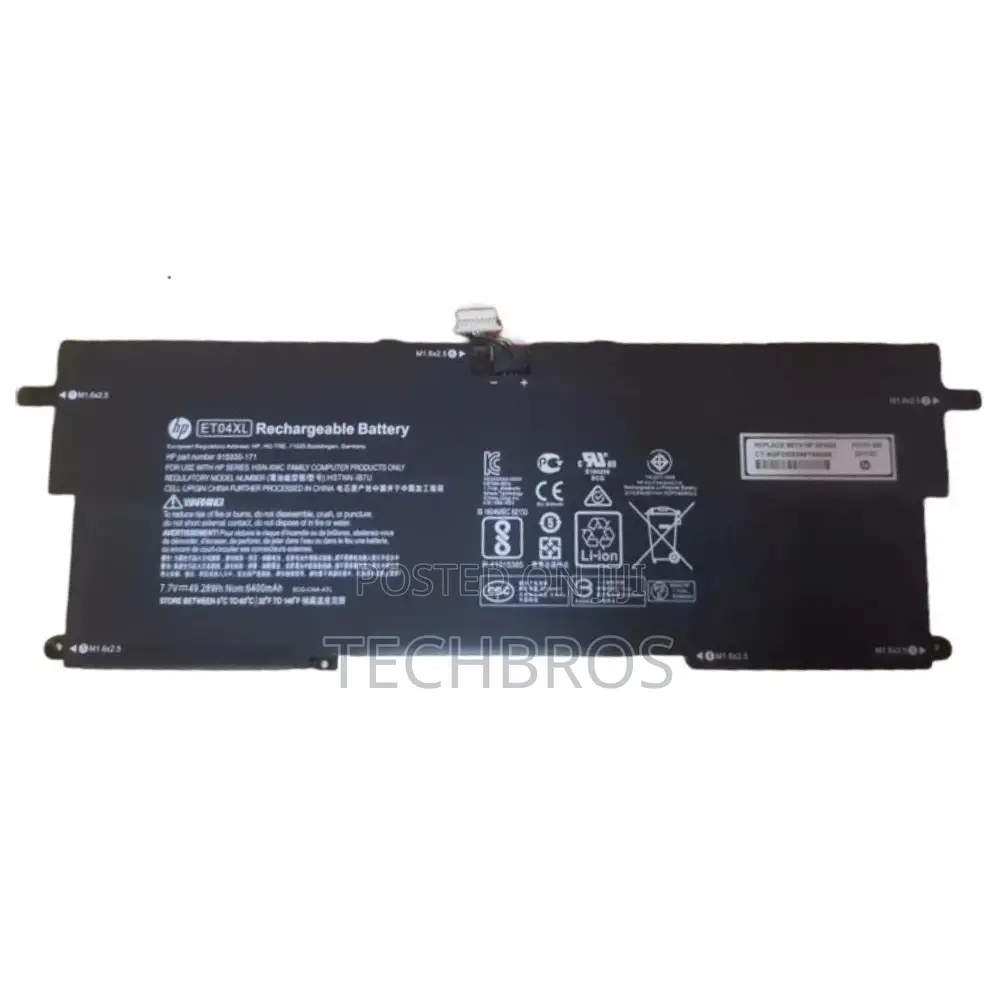 Original Et04xl Laptop Battery For Elitebook X360 1020 G2