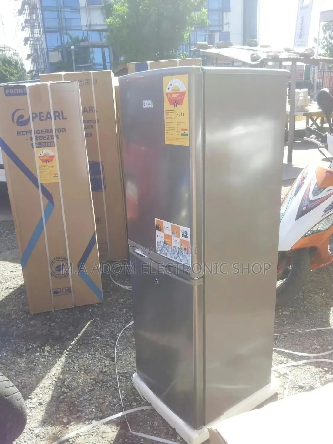 Pearl 140litres Double Door With Down Freezer