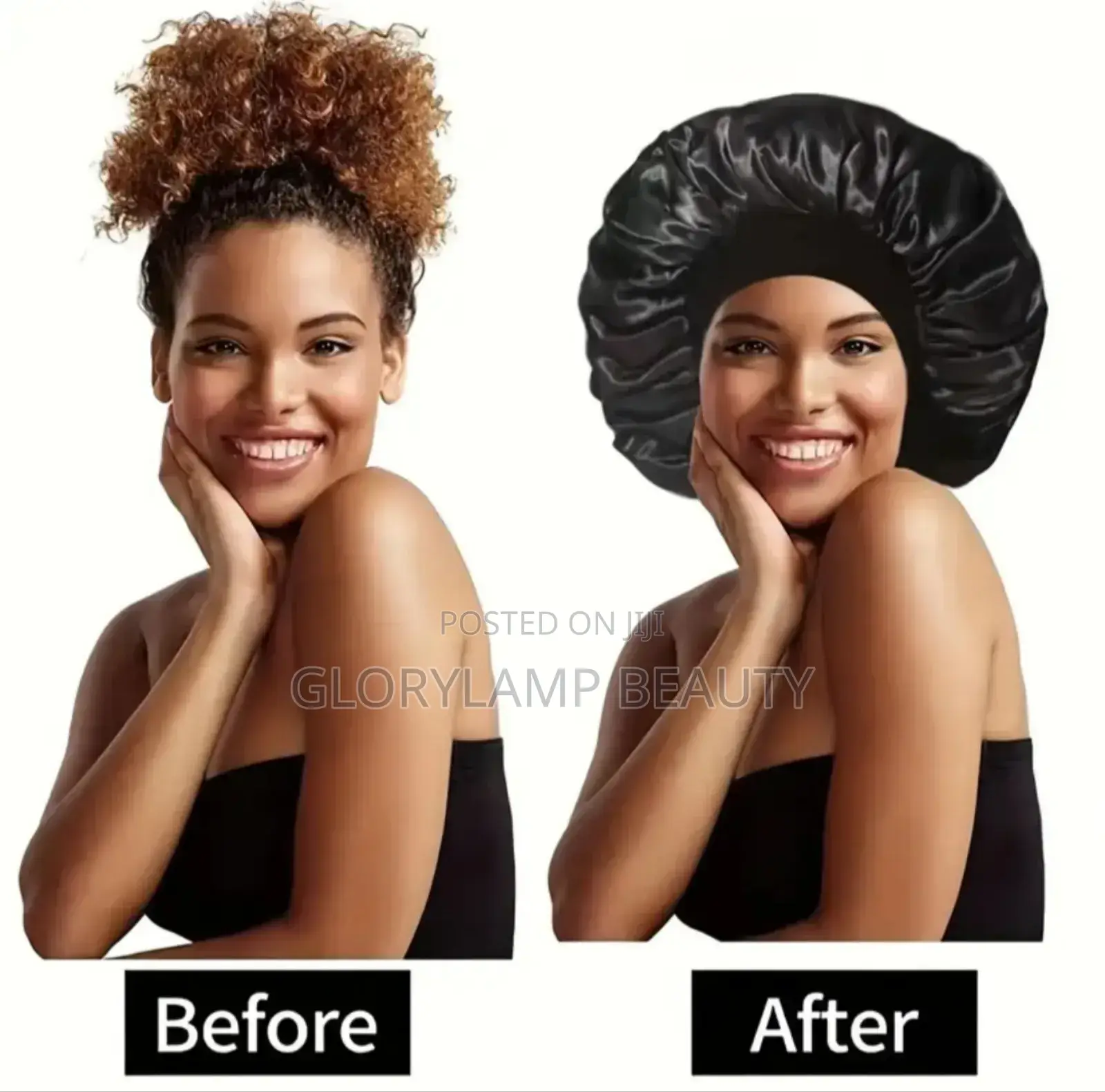 Satin Silk Bonnet Hair Cap For Sleeping - Adjustable, Multi-color