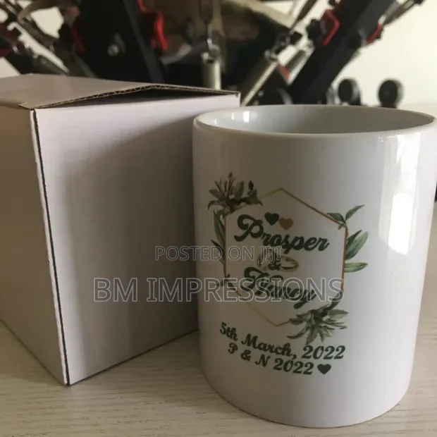 Mug Printing in Accra Metropolitan Printing Services, Bm I