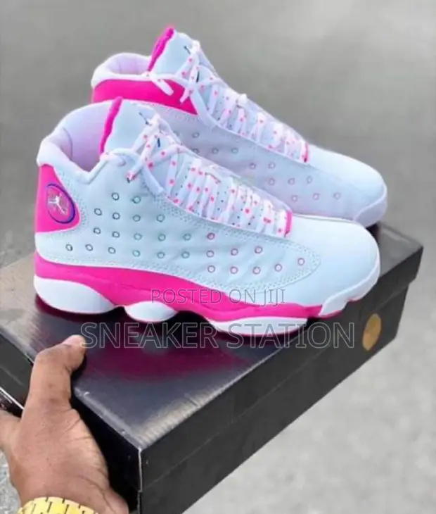 Jordan 13 Pink And Blue 13s Wolf Grey Grey And Pink 13s Retro 13