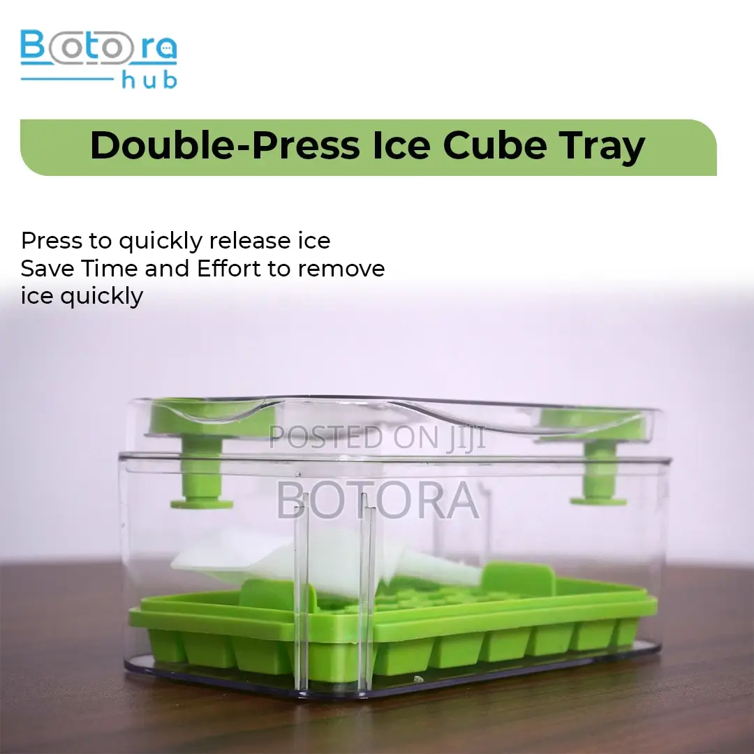 Double-press Ice Cube Tray