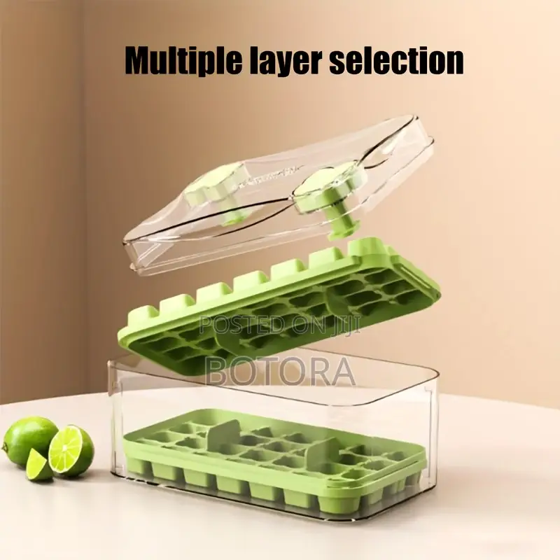 Double-press Ice Cube Tray