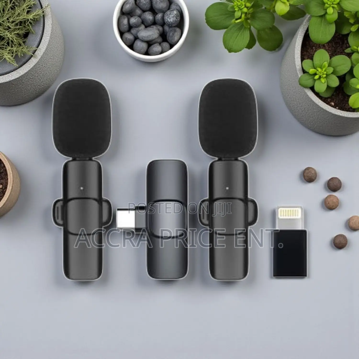 2 in 1 Wireless Microphone Noise Cancellation (53244)