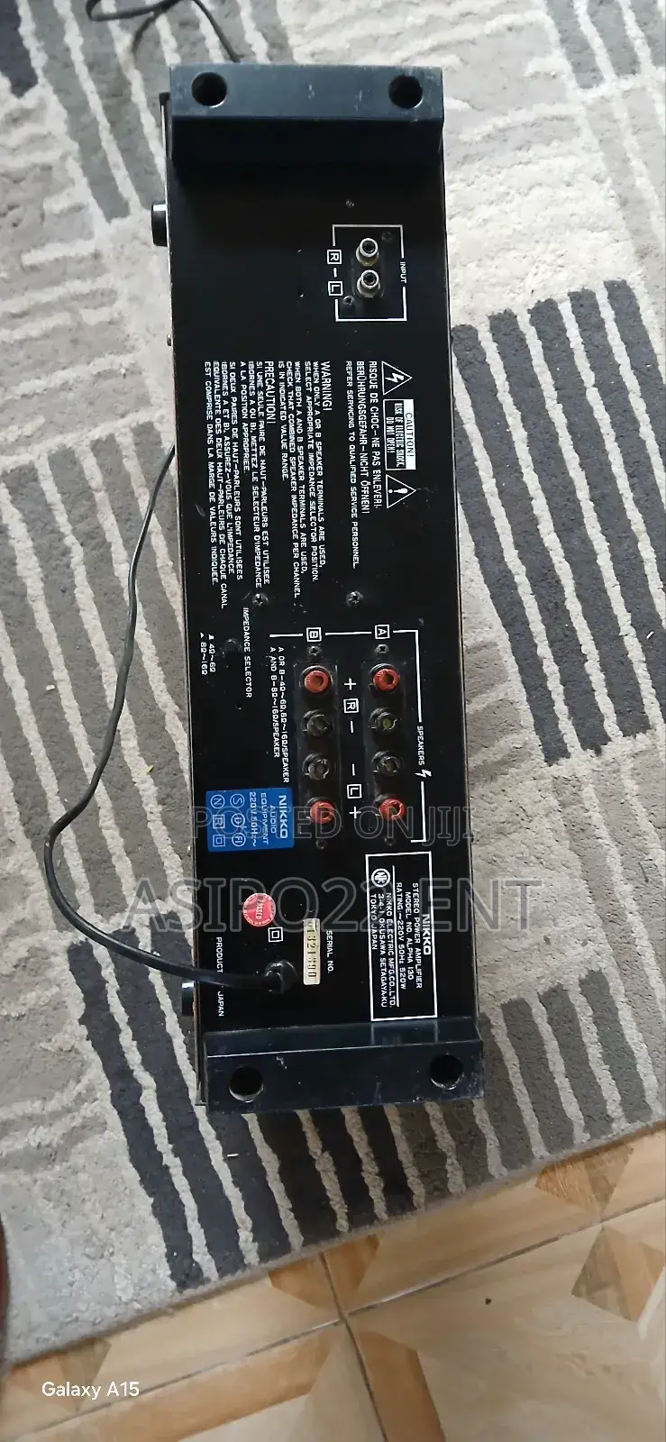 Nikko Alpha Power Amplifier