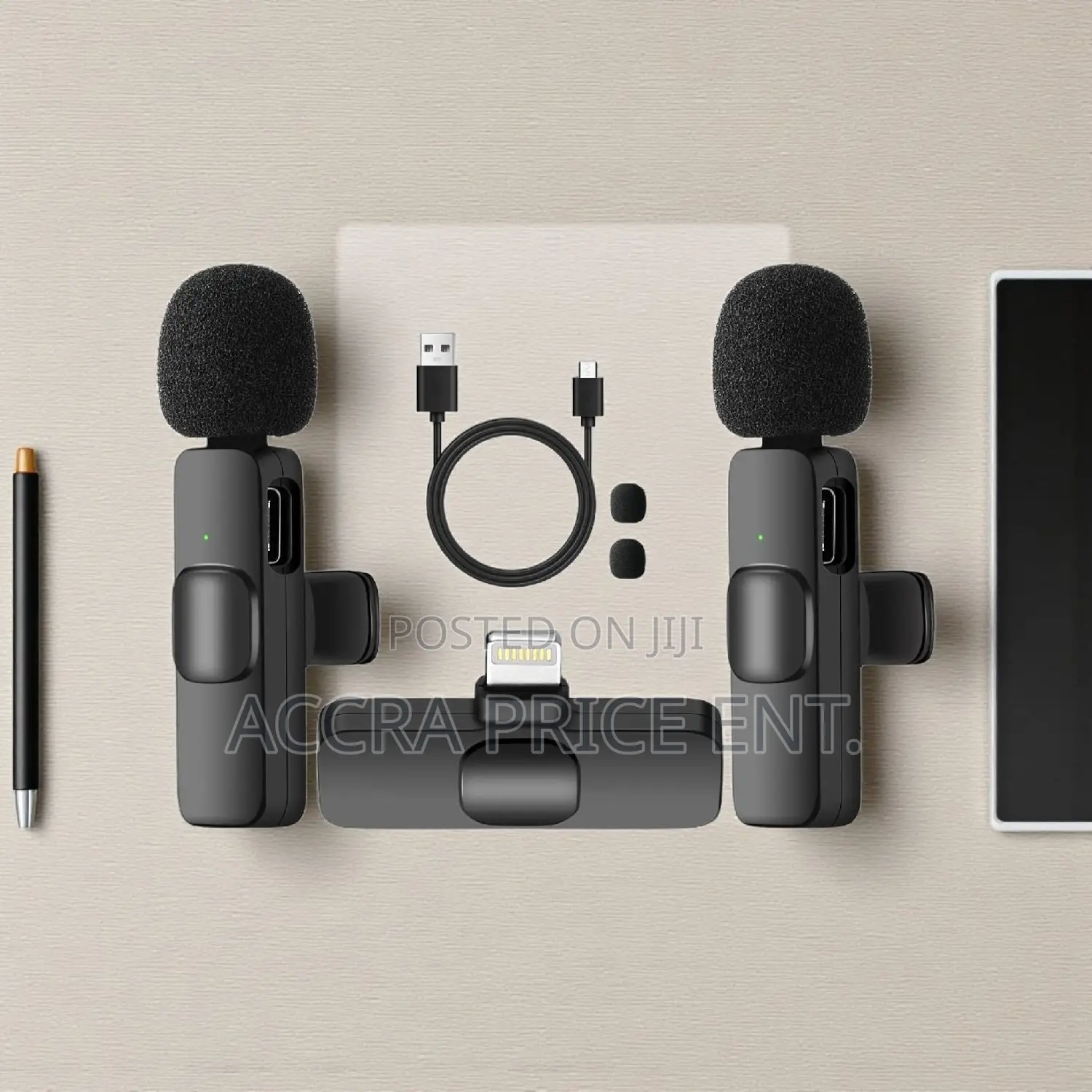 Double Wireless 2 in 1 Microphone (645645)