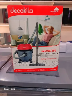 No-Mess Machine Decakila 1200w Vacuum Cleaner Decakila 1200w Vacuum