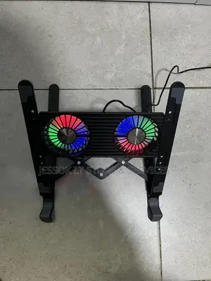 Folding Laptop Stand With Radiator RGB Fan